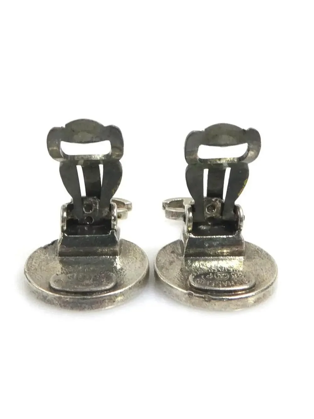 Auth Chanel Vintage Medallion Clip On #307823C31B